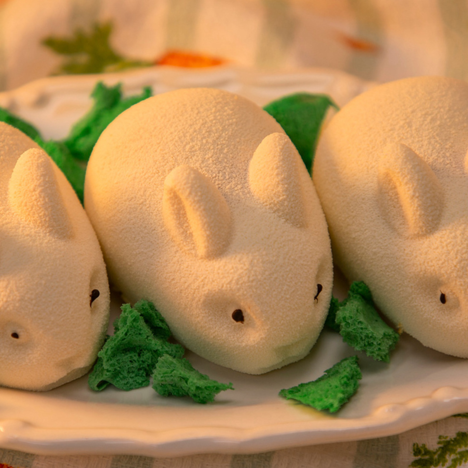 Bunny Easter Bread & Macarons