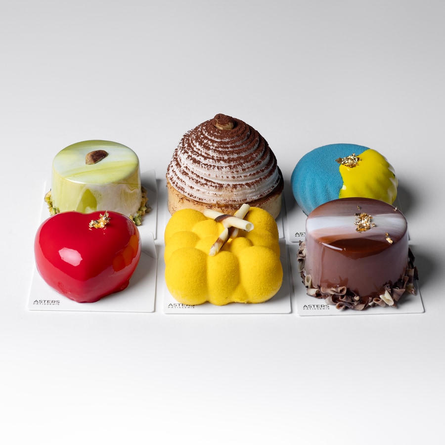 Set of 6 Individual Desserts Individual Mini Cakes