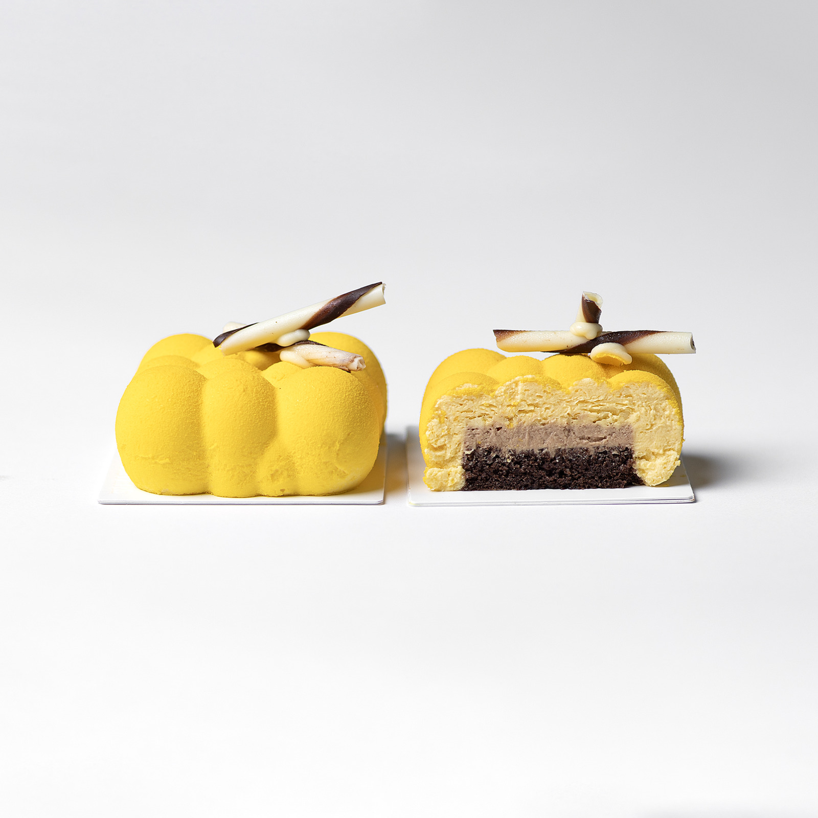 Mango Passion fruit Dessert Individual Mini Cakes