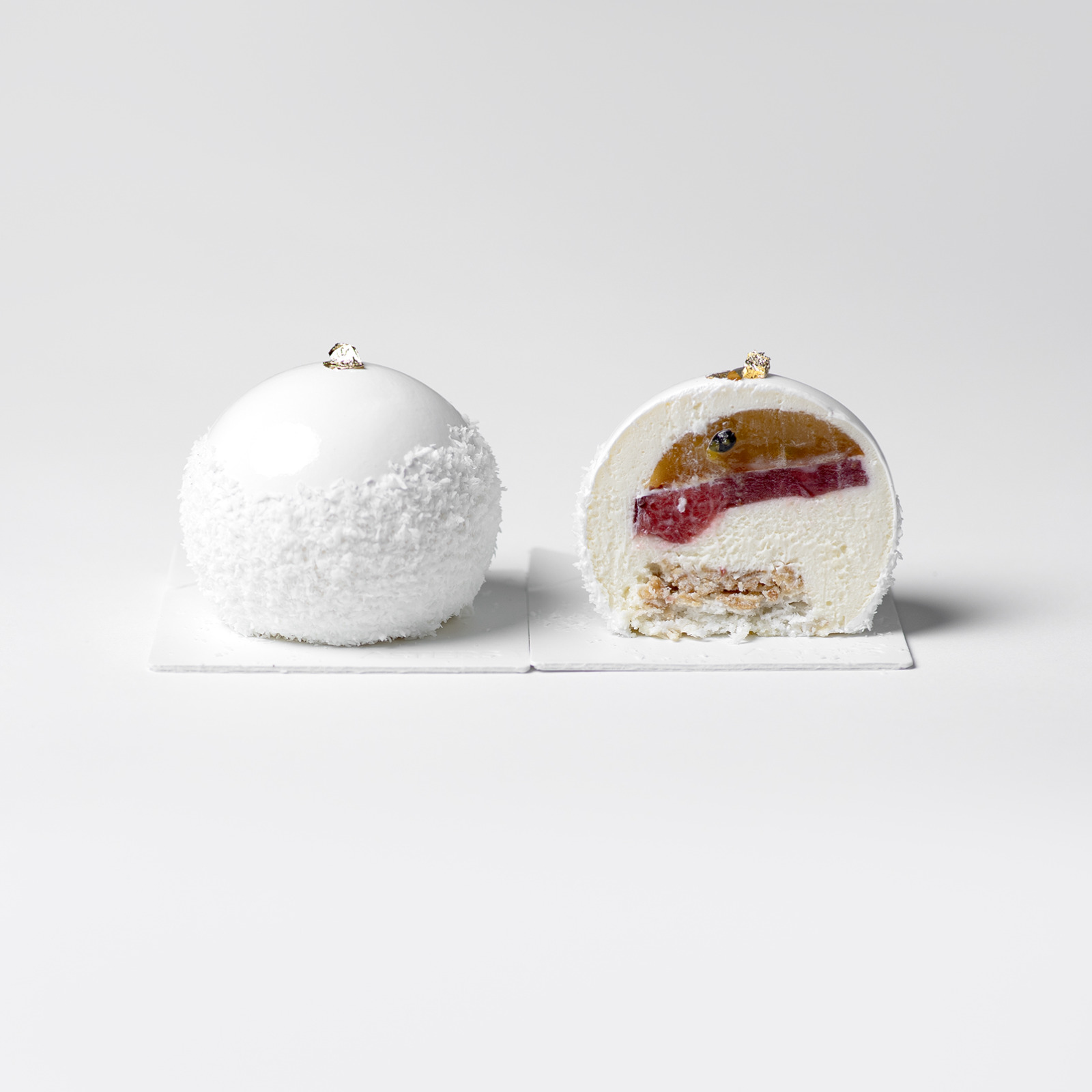 Exotic Passion Dessert Individual Mini Cakes