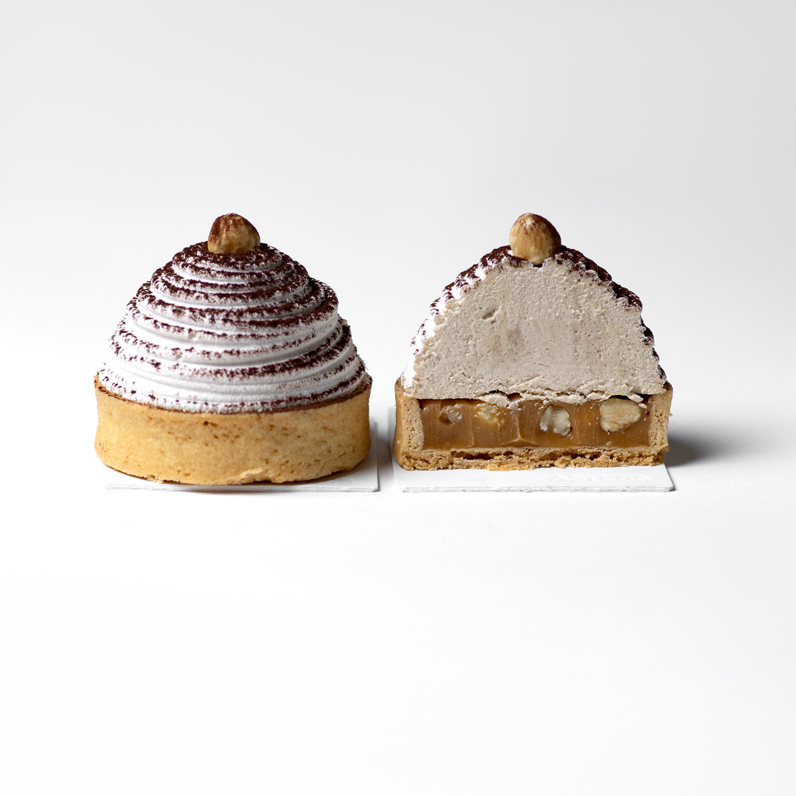 Caramel Hazelnut Dessert Individual Mini Cakes