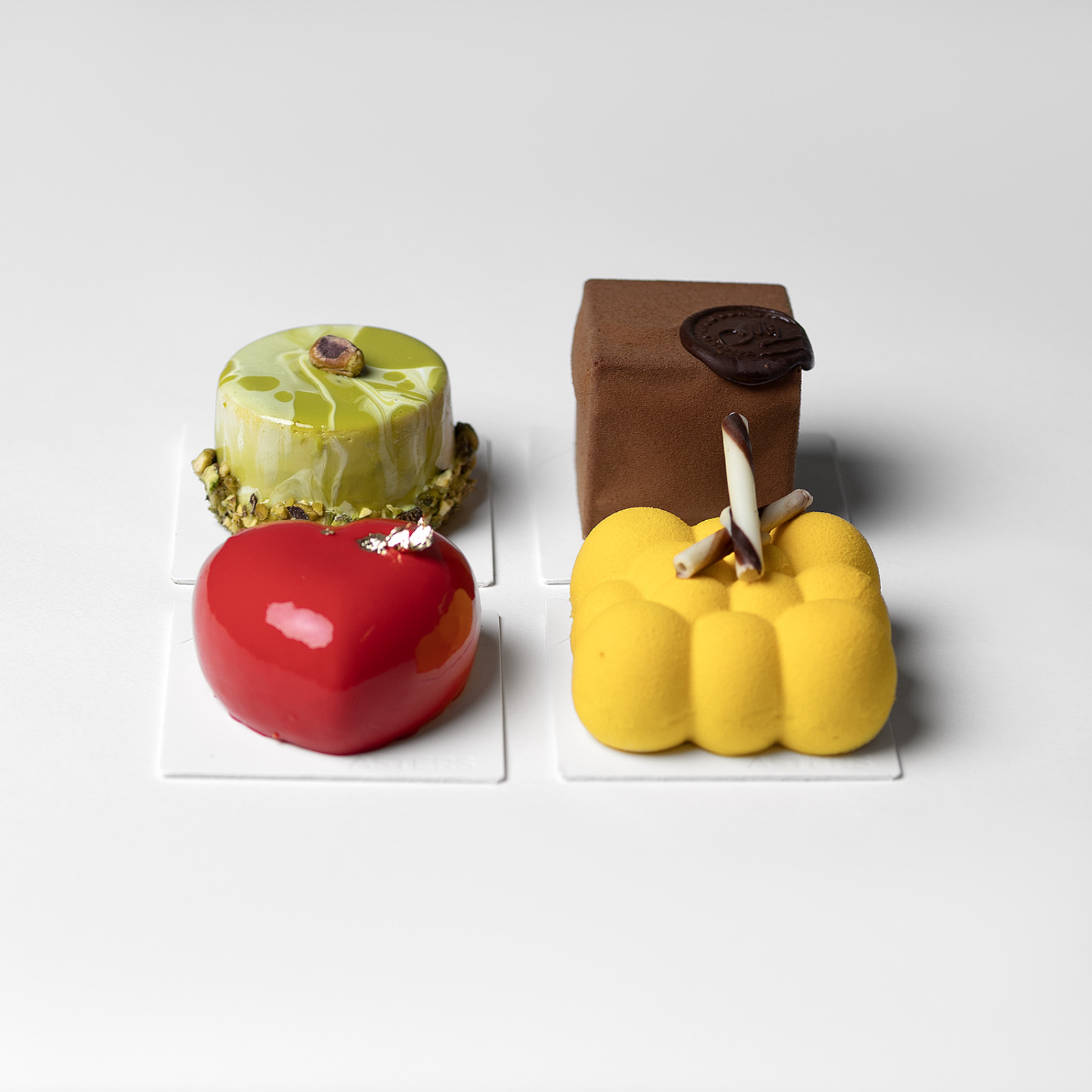 Set of 4 Individual Desserts Individual Mini Cakes