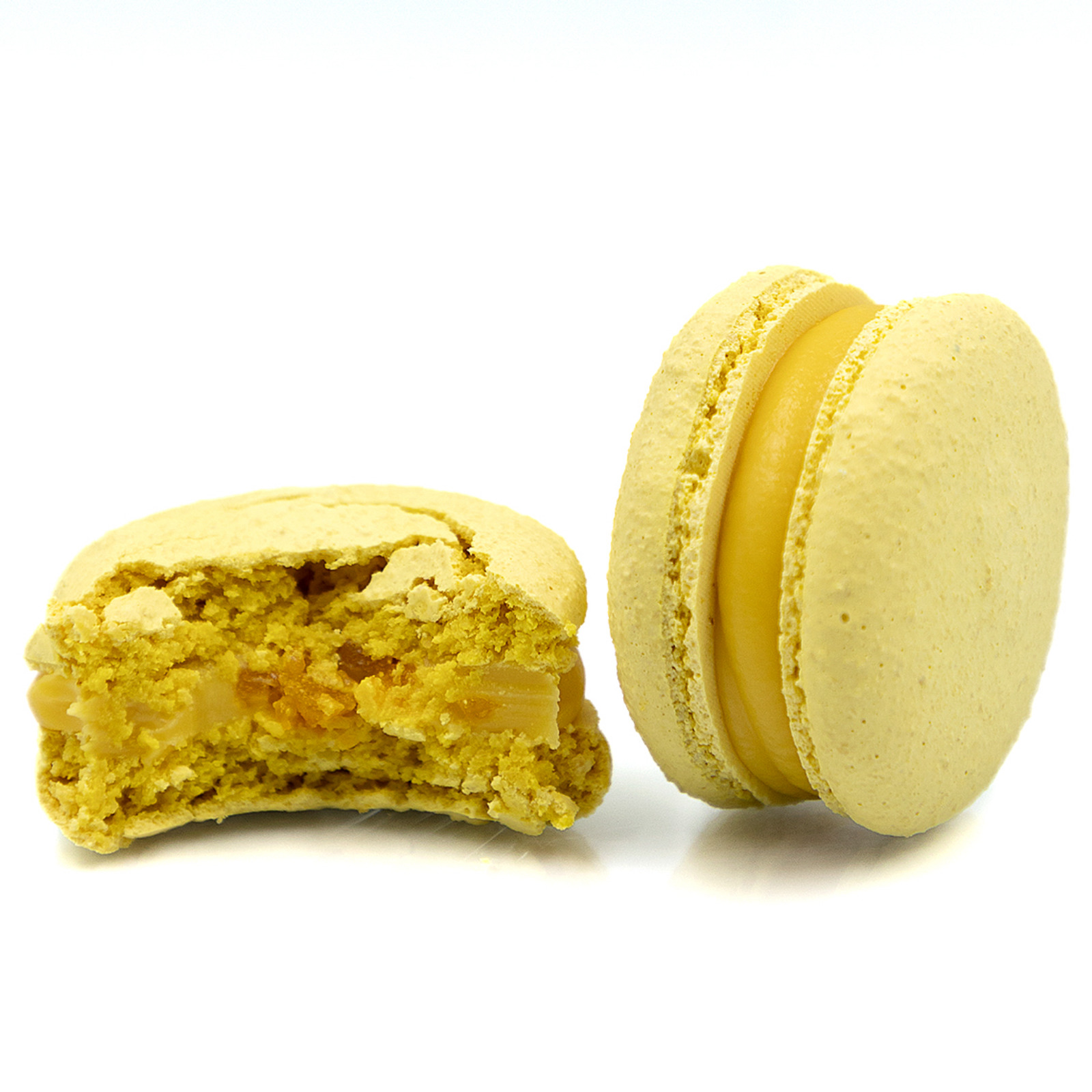 Mango Passion Fruit Gluten-Free Macarons Gluten-Free Macarons