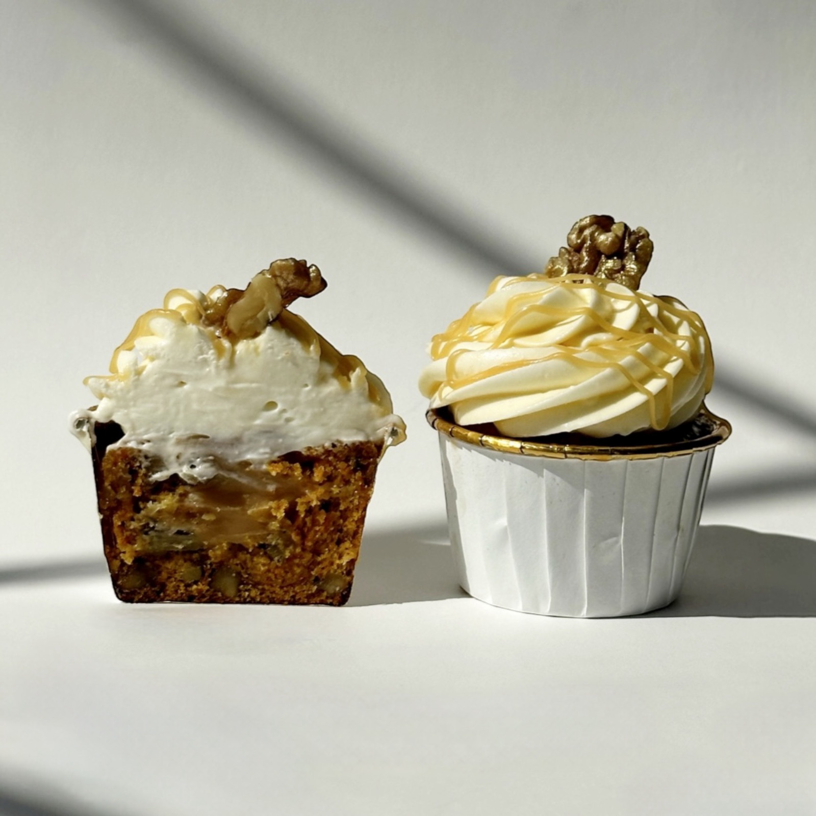 Carrot Cupcake Thanksgiving Cakes