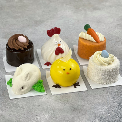 Set of 6 Easter Desserts