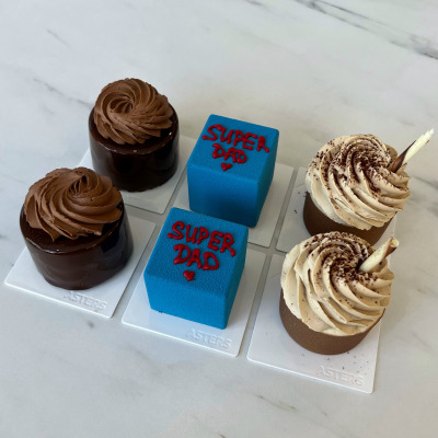 Perfect set of 6 individual desserts for Father's Day 3.