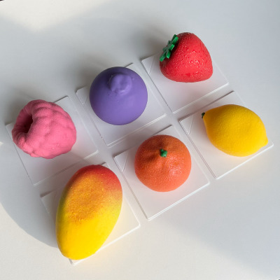 Set of 6 Fruit Desserts