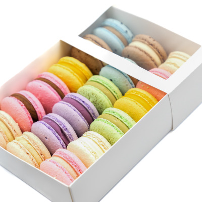 Set of 21 Assorted Macarons