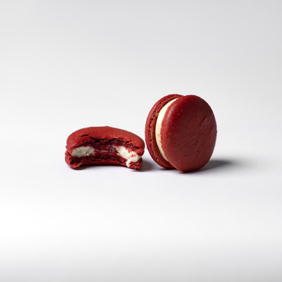 Red Velvet Macarons
