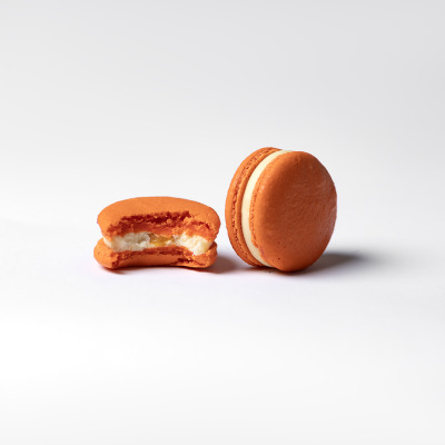 Orange Aperol Macarons
