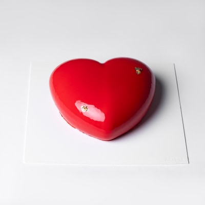 Heart cake Strawberry Vanilla